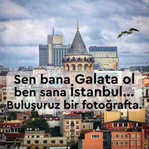 Galata Kulesi Sözleri Resimli Pinterest